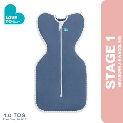 Love To Dream Swaddle Up™ Original Cotton 1.0 TOG Denim